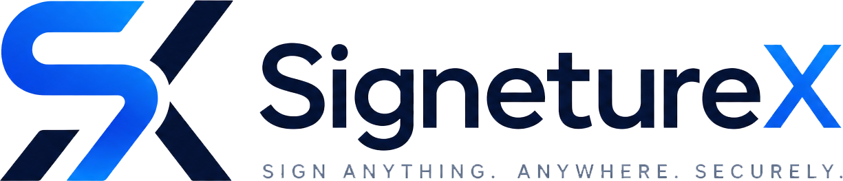 SignetureX logo